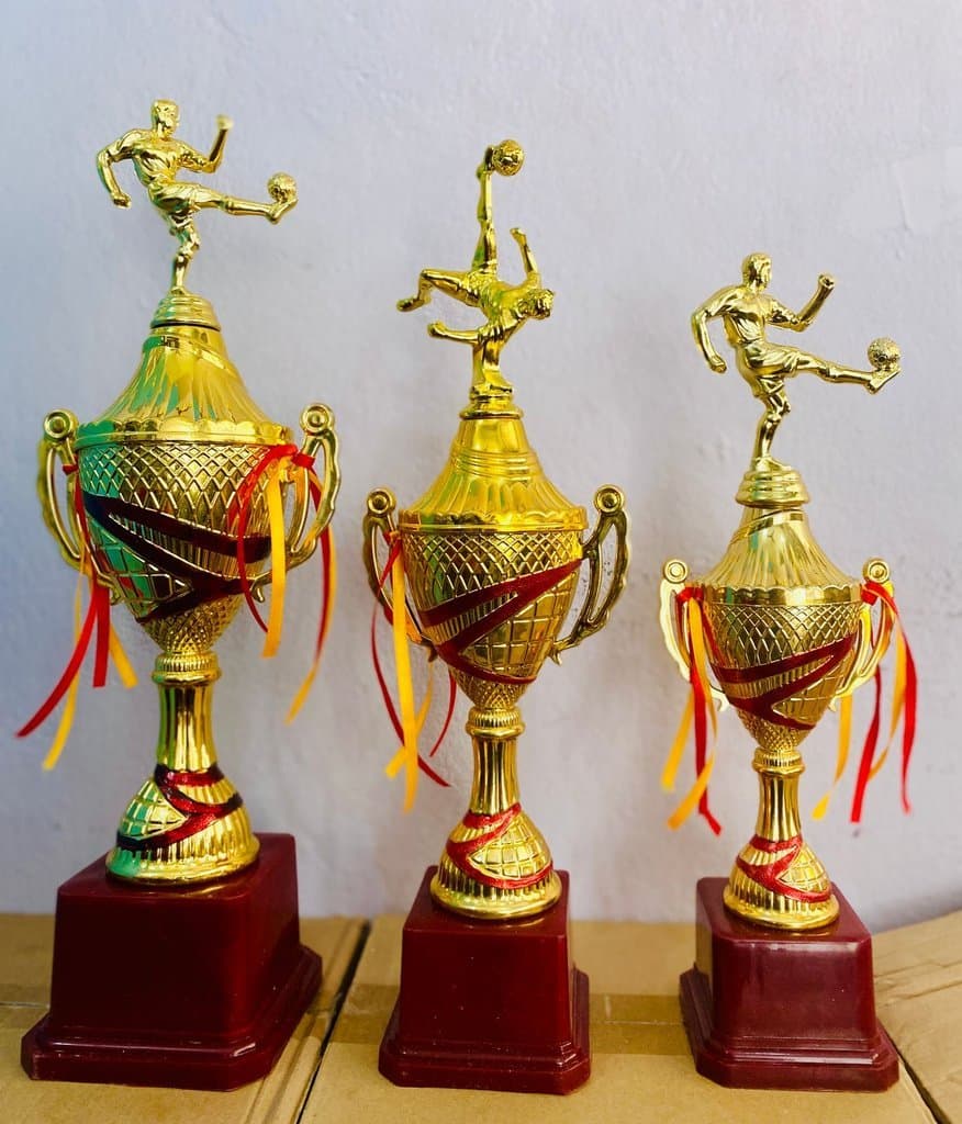 Fiber Trophy Football