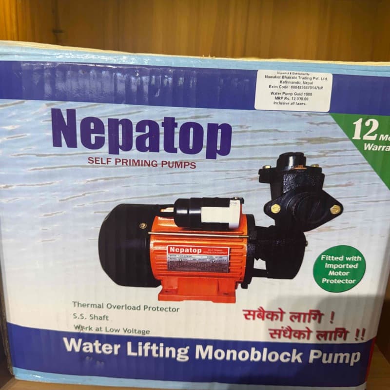 Nepatop Gold 1000 Self-Priming Monoblock Pump