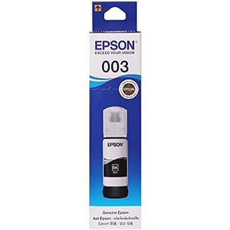 Epson Inkjet Printer L3110, L3210 Black Ink (003)