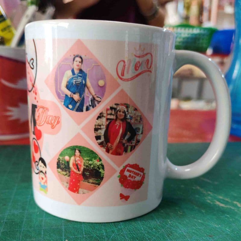 Printed Cup White Per Pcs