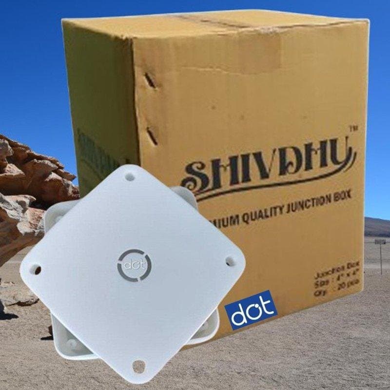 CCTV PVC JUNCTION BOX 4X4