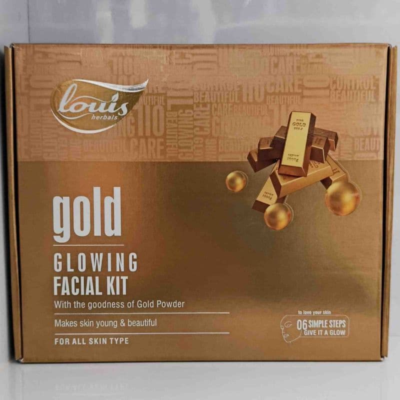 Louis Gold  Glowing Facial Kit