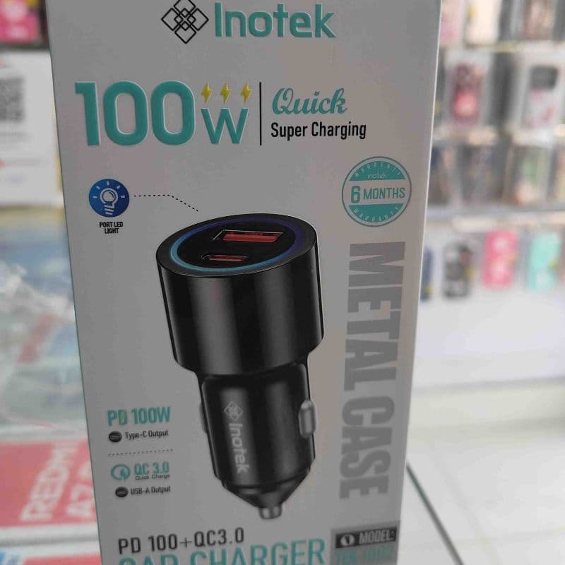 Inotek Car Charger Tek-1002