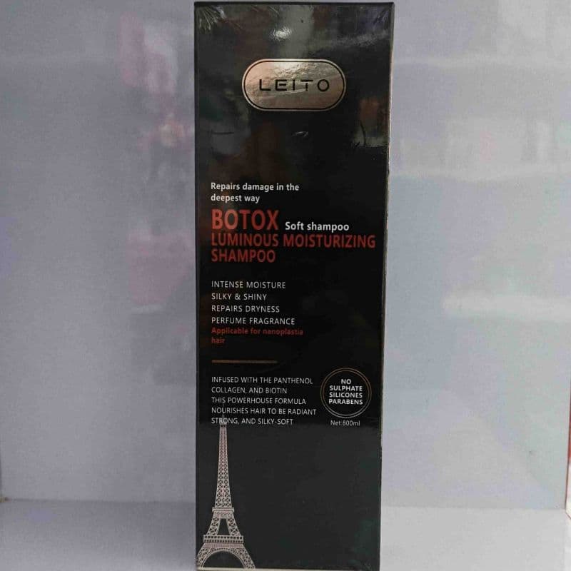 Leto Botox Luminous Moisturising Shampoo ( 800 ML)
