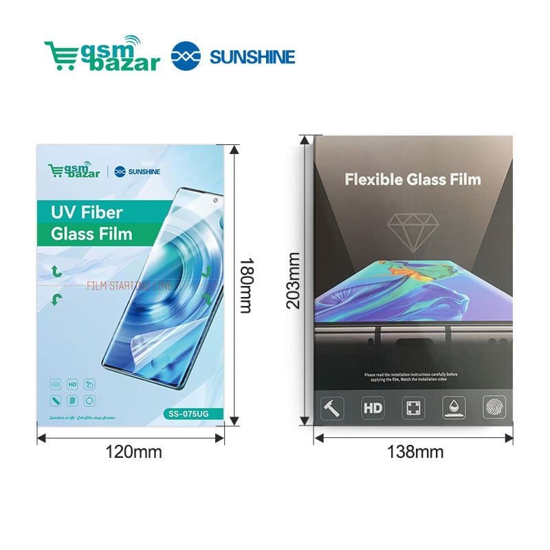 Hydrogel UV Premium Fiber Glass Film SS-075UG