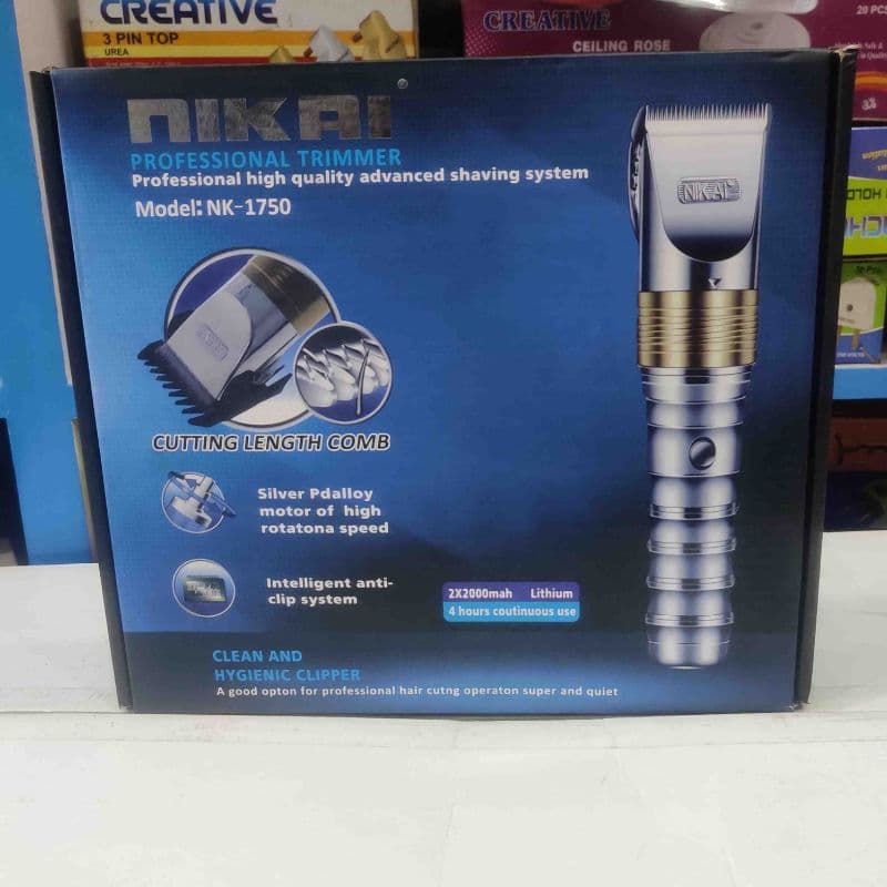 Professional Hair Trimmer Model:NK1750nikai