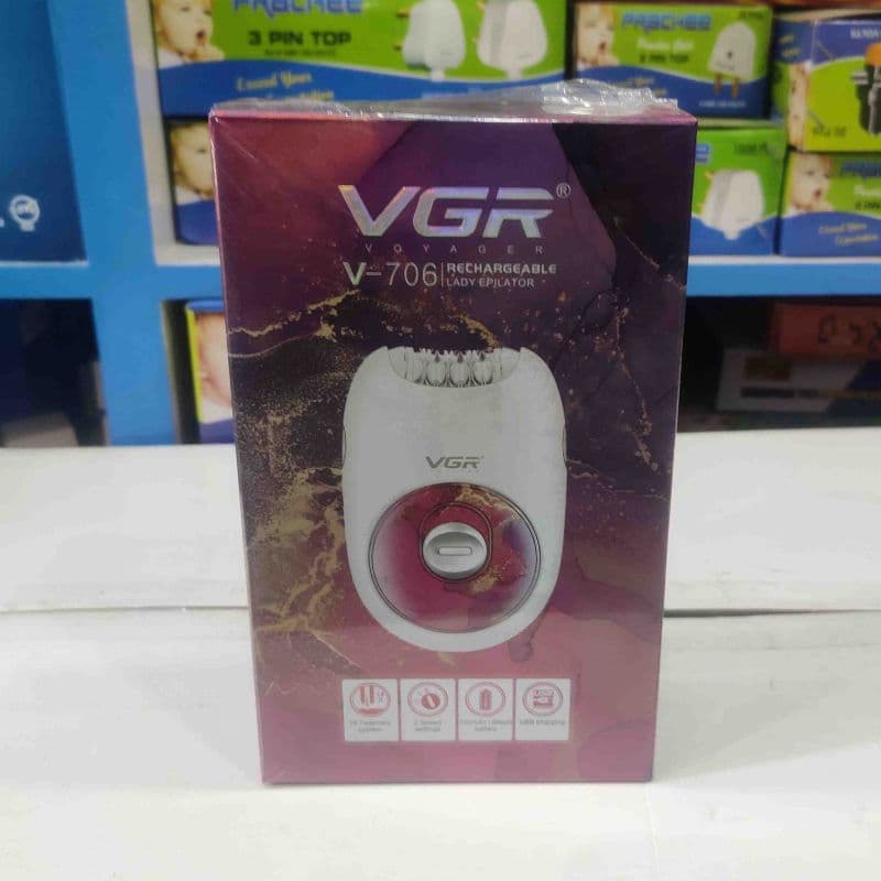 Rechargeable Lady Epilator V706 Vgr