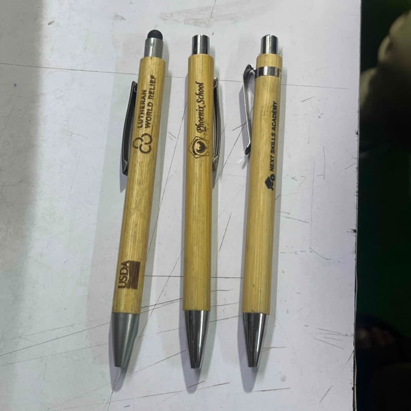 Bambo Pen With Custom Engraving