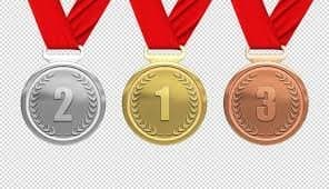 Round Medal 50mm -Bronze