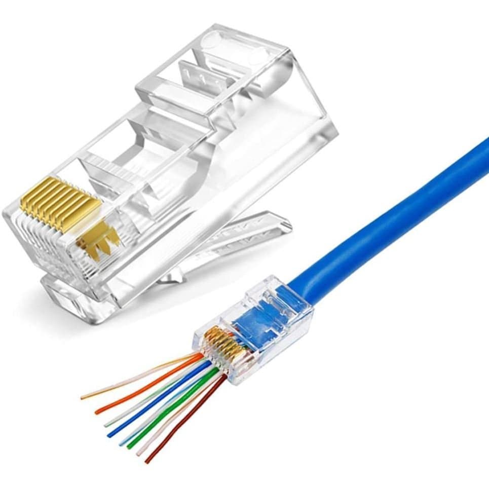 Rj45 Connector Pass Through