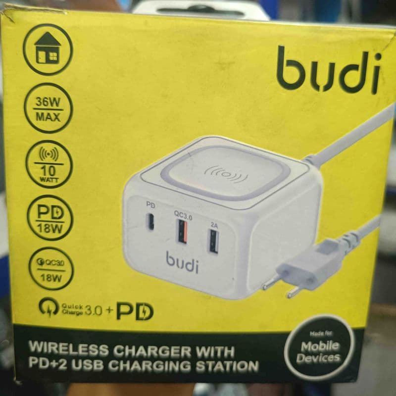 🔥 Budi Wireless Charger & 4-in-1, photo 2 of 2