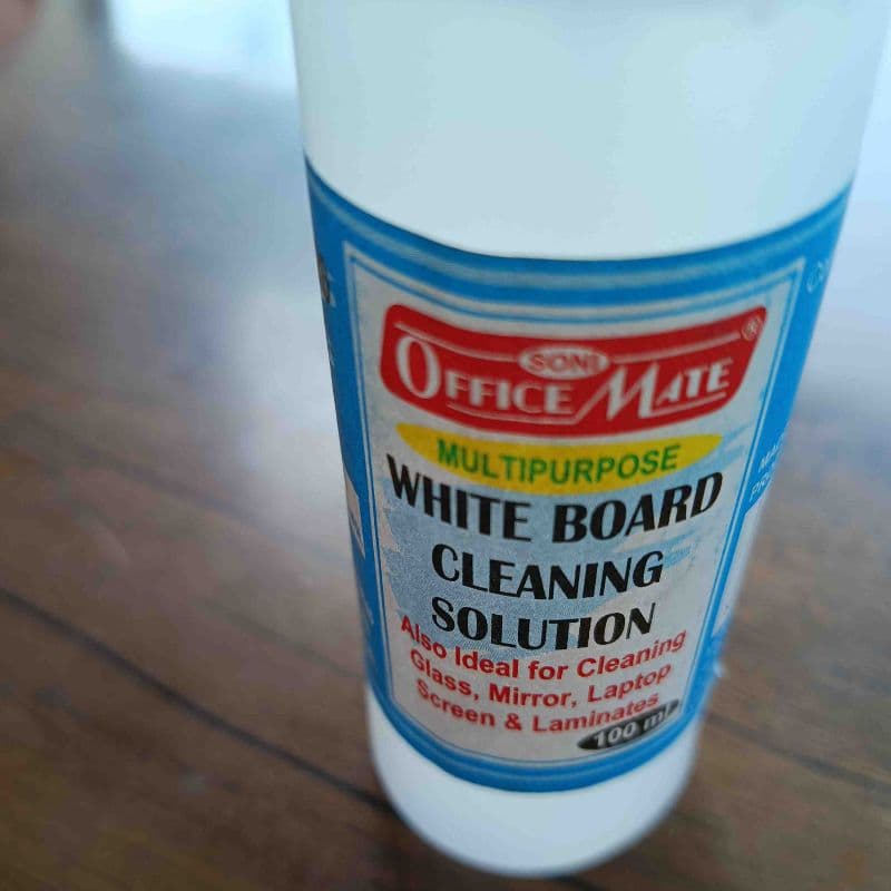 White Board Cleaning Solution