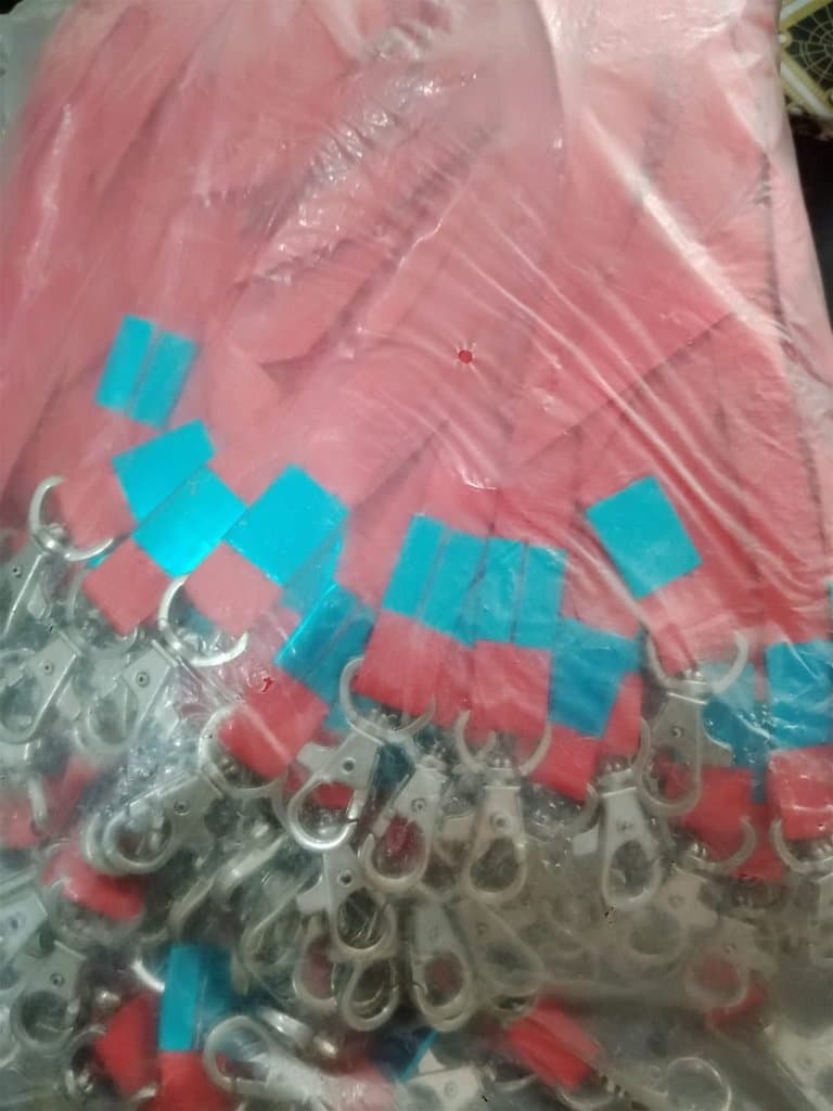 Readymade Lanyard Metal 15 -Red