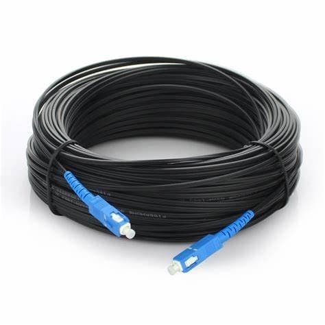 35m Drop Wire Blue to Blue (SC/UPC SC/UPC)