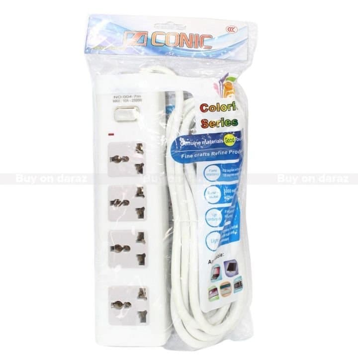 7m Multiplug Power Cord