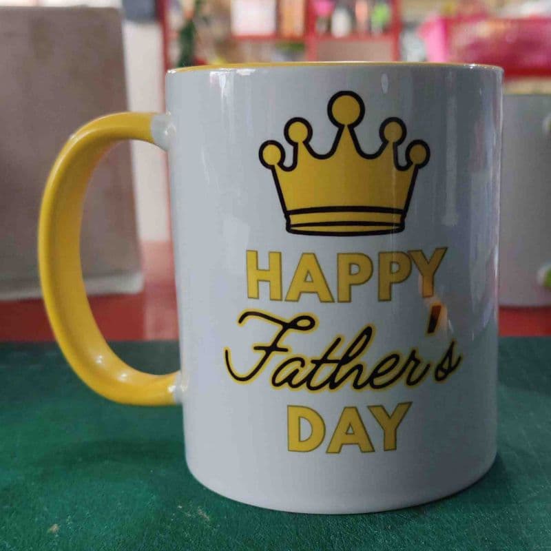 Fathers Day Offer Cup With Photo Print
