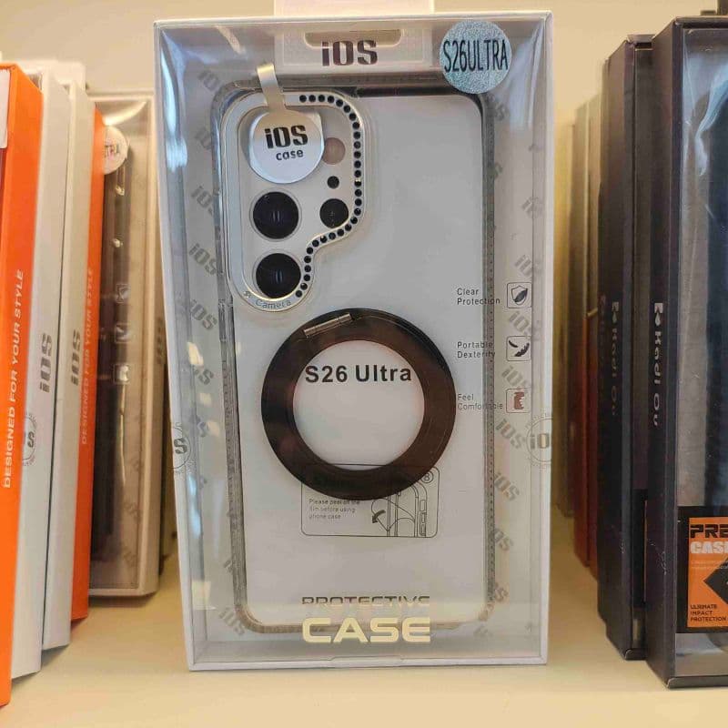 S26 Ultra Mobile Cover 360 Stand Case, photo 2 of 3